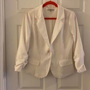 White short white jacket in good condition
